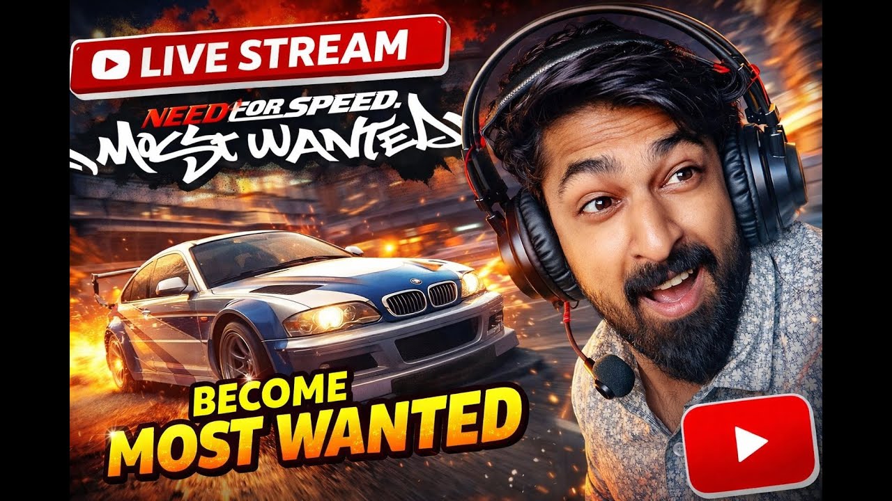 Blacklist #3 Defeated? 😱 | NFS Most Wanted Career Mode LIVE 🔴 Hindi Gameplay