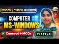 Computer MS windows for Ossc CGL , Riariamin exam, Odisha Govt Exam