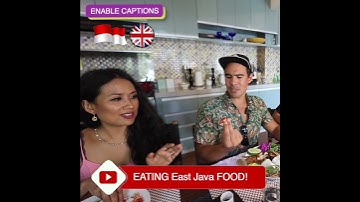 Bule Trying East Java Food @DavidAllenTVchannel  🇮🇩 #shorts