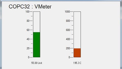 COPC32 : สร้างSCADAแสดงแบบมิเตอร์Bar