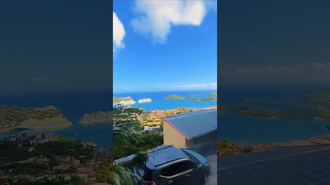 Open-Air Bus Views of Charlotte Amalie Harbor | St. Thomas