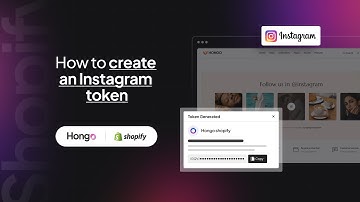 Hongo Shopify Theme - How to create an Instagram token?
