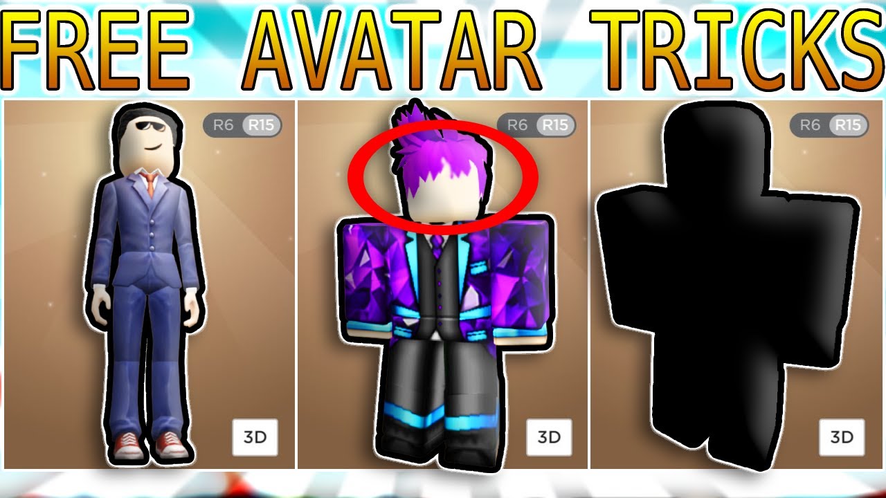 10 of The BEST FREE COOL & PAID Roblox AVATAR TRICKS All in One Video!  (Mind Blowing) 