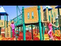 Floor is Lava!!! Angel High Toy Scavenger Hunt at the Park!!!