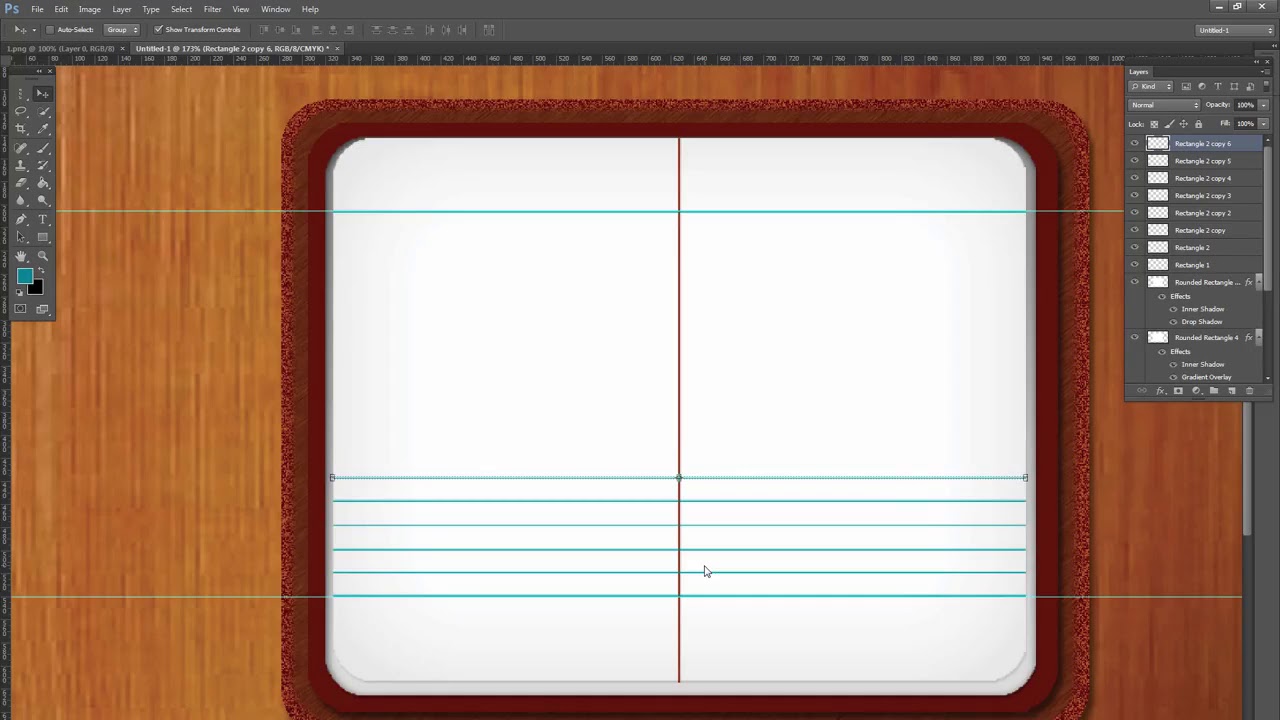 How to create a Pixel Perfect Notebook Icon in Photoshop