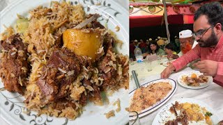 Eating Wedding Food