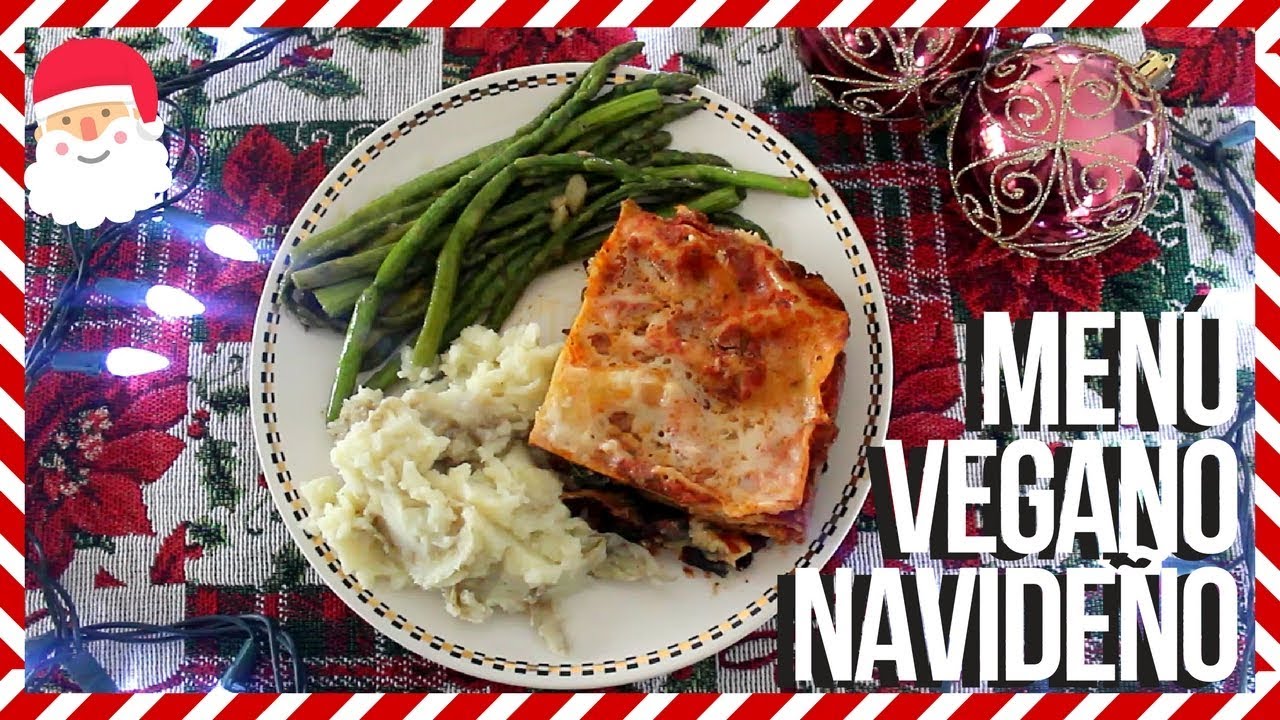 MENÚ VEGANO PARA CENA DE NAVIDAD #1
