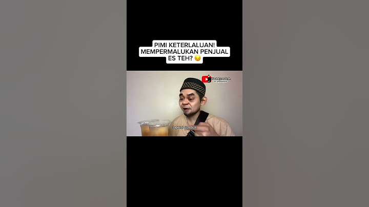 Mau absen yang udah nonton "PIMI" permalukan penjual es teh? Kasian bgt ya sama bapaknya 😭 #shorts