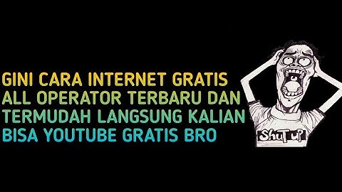 Cara internet gratis all operator dengan mudah dan simpel-ARDIAN 43
