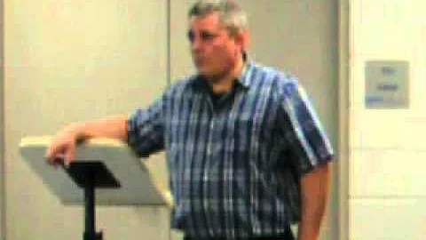 Ray Proffitt informative speech