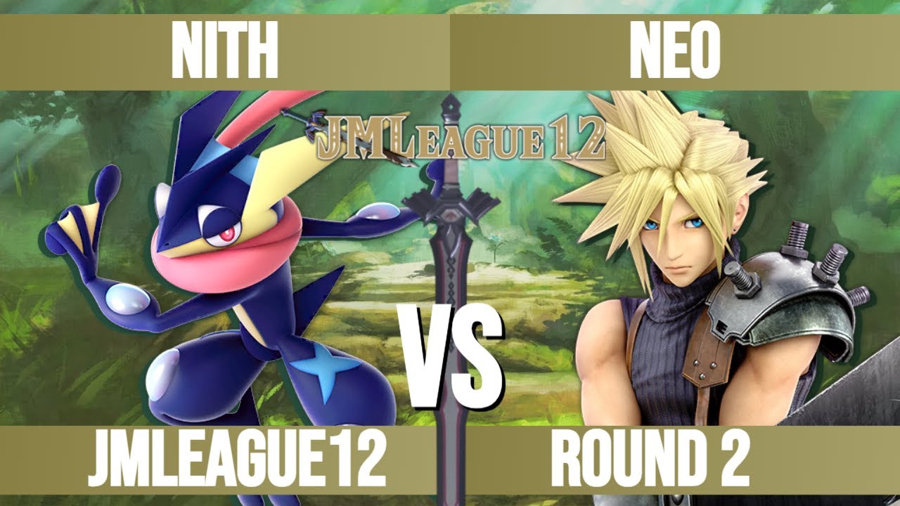 Nith (Greninja) vs Neo (Cloud) - JMLeague12 Round 2