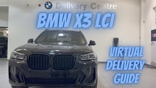 BMW X3 Virtual Delivery Guide