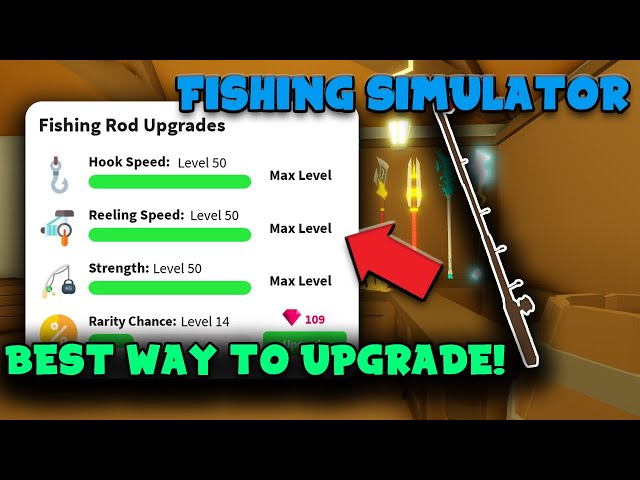 Best Way to Upgrade your Fishing Rod in Roblox Fishing Simulator 