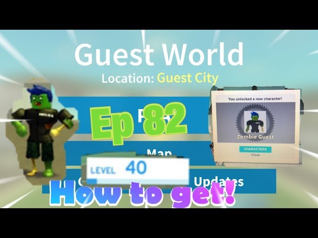 UNLOCKING THE LAST GUEST in GUEST WORLD!! (Roblox) 