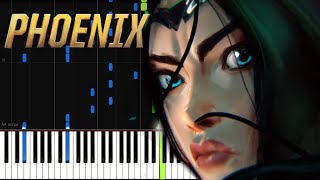 League of Legends - Phoenix (ft. Cailin Russo and Chrissy Costanza) [Piano Cover]