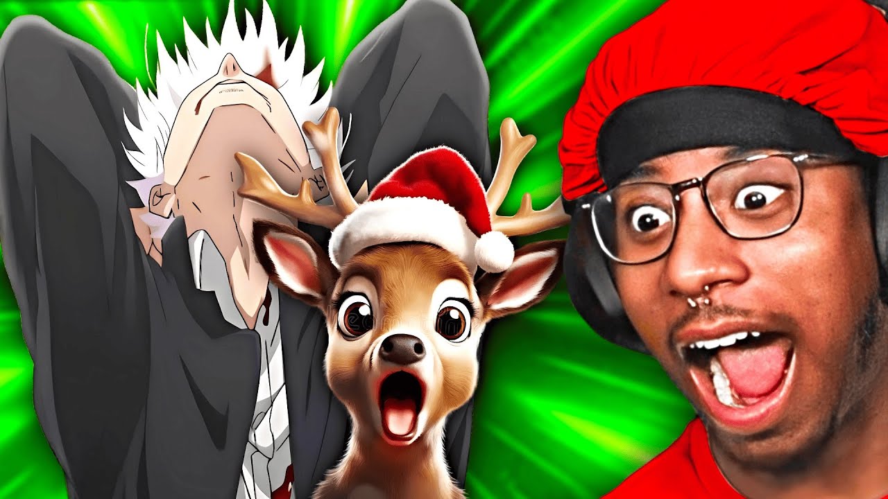Годжо мстит на Рождество!! 😂