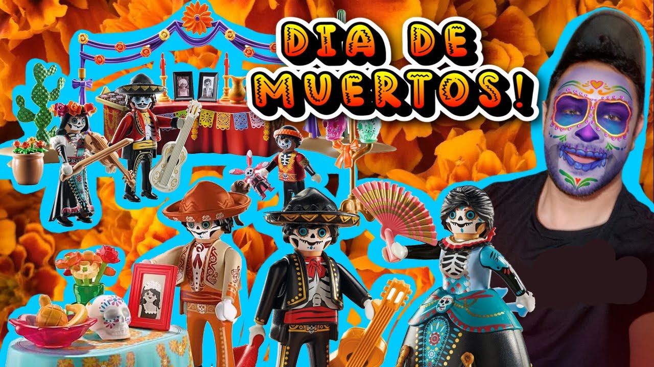 PLAYMOBIL DIA DE MUERTOS, LOS 3 SETS JUNTOS! #playmobil #diademuertos