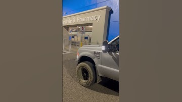 2 500 HP 6.4L POWERSTROKES BOOSTED DRAG RACE IN FRONT OF WALMART!!! #powerstrokediesel #diesel