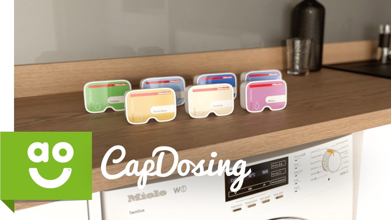 Miele Washing Machines with CapDosing Technology | ao.com - YouTube