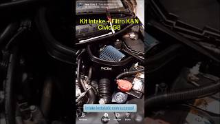 🈴 Kit Intake + Filtro K&amp;N Civic G8