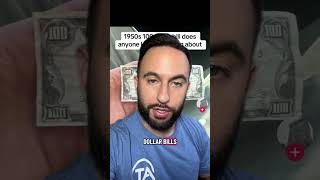 HE FOUND A$100 BILL FROM 1950!!! #pcgspartner #findingmoney #cash #hundred grade with @PCGScoin