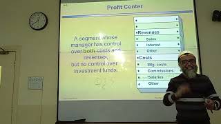 Segment Reporting n Decentralization Ch 6 n 11 Cost, Profit, Investments Center Traceable/Common FC