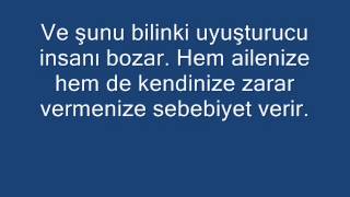 Uyuşturucu Bağımlısı Olupta Kendinizi Ve Ailenizi Üzmeyin