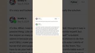 Being Yourself Tumlr Post