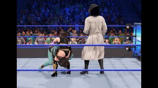 One Girl Vs Lady Dimitrescu & Neytiri 1 Vs 2 Wwe2K22