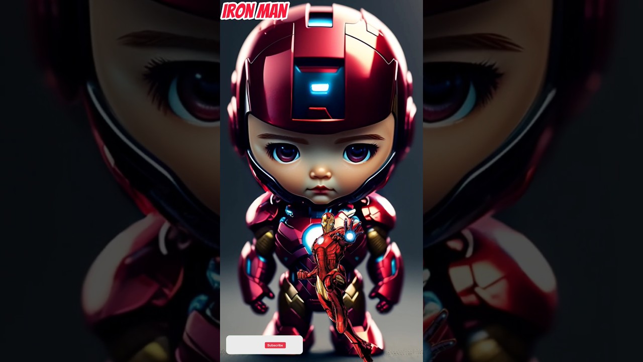 Superhero but chibi 💥 All Character Avengers 