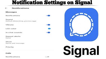 How to Turn off Notifications on Signal Private Messenger App | Notification Settings | Techno Logic