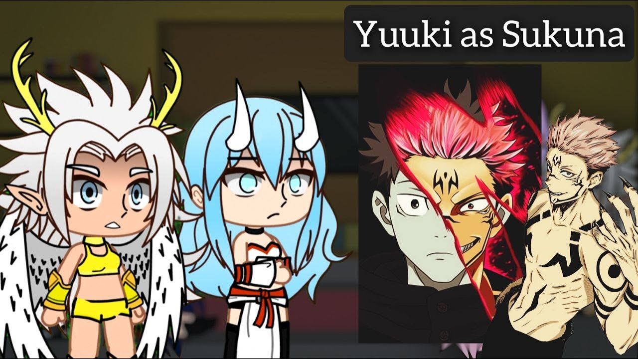 Mato Seihei No Slave React To Yuuki Future As Sukuna My AU | Gacha React