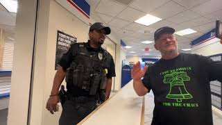 First Amendment Audit Philly Post Office - Transit Officer Arrives on Scene