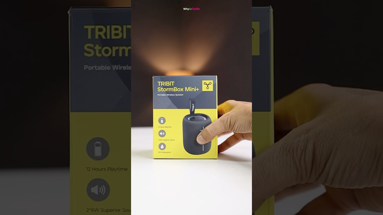 Tribit Stormbox Mini+ Plus Bluetooth Speaker 