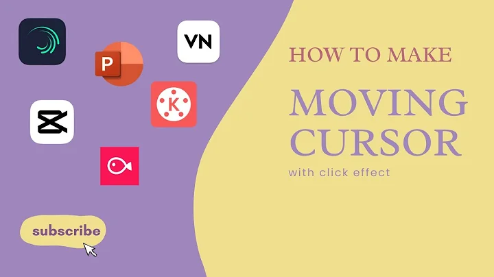 ♡ how to make moving cursor + click effect tutorial on phone and pc ♡ | lazydaze