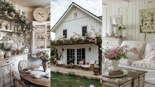 Primitive Farmhouse White Interiors Rustic Interior Design: How To Get