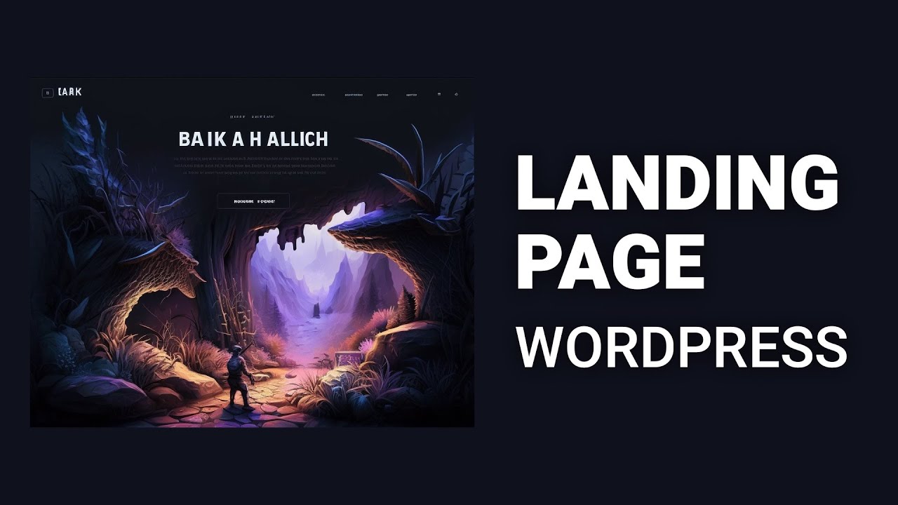 Plugin para Crear Landing Page en WordPress - YouTube