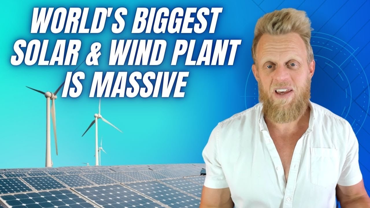 The biggest solar and wind powerplant in the world just got turned on ...