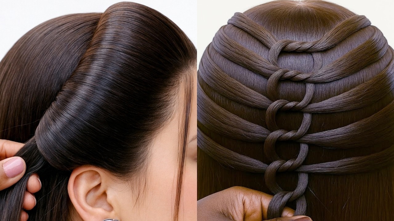 Beautiful Hairstyle for Wedding Function - Hairstyle for outgoing | Hairstyle for girls | Hairstyle