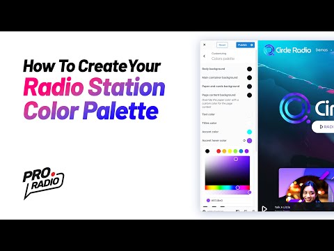 How to Start a Radio Station: Crafting a Professional Color Palette to Perfect Your Radio Brand