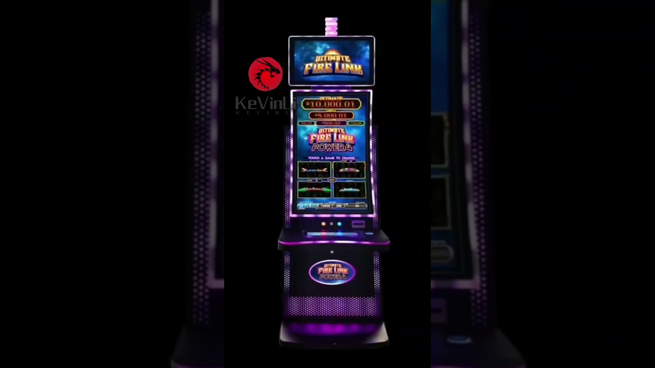 American popular 43 "vertical bend touch screen power link skill game console