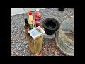 落ち葉で焚き火🔥お湯を沸かしてペヤングを食べる✌️からの新年会👍😁