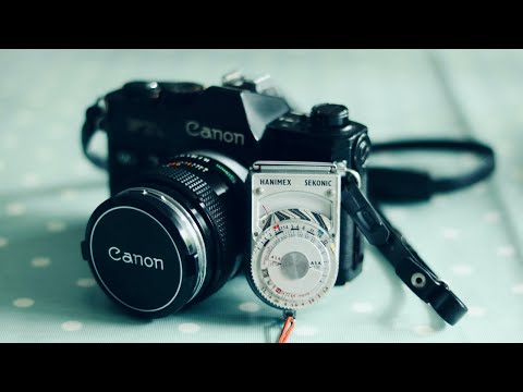 How to Use an Analogue LIGHT METER: Hanimex Sekonic L-8b for film photography