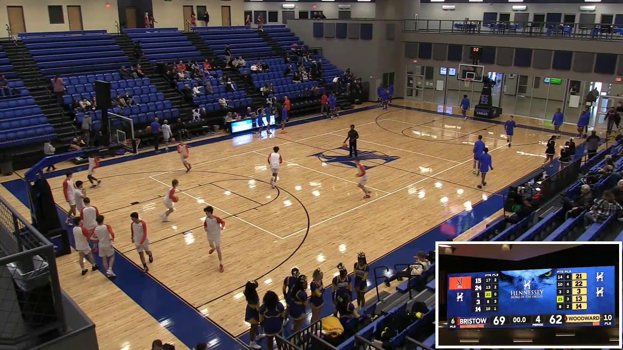 Woodward Boomers vs Bristow Pirates Area Basketball YouTube