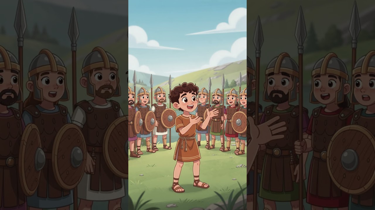 Bible story film: داود بمقابلہ جالوت: خدا ہر دیو سے بڑا ہے! 🪨🏆