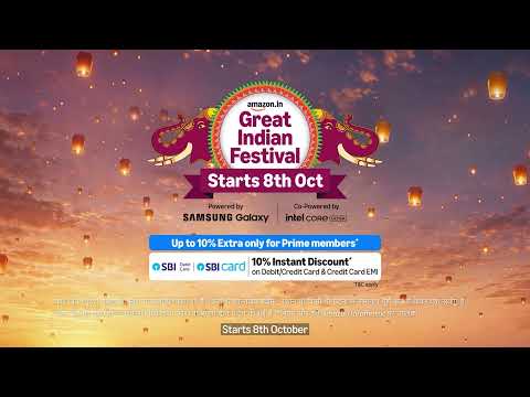 Amazon Great Indian Festival | Starts 8th Oct