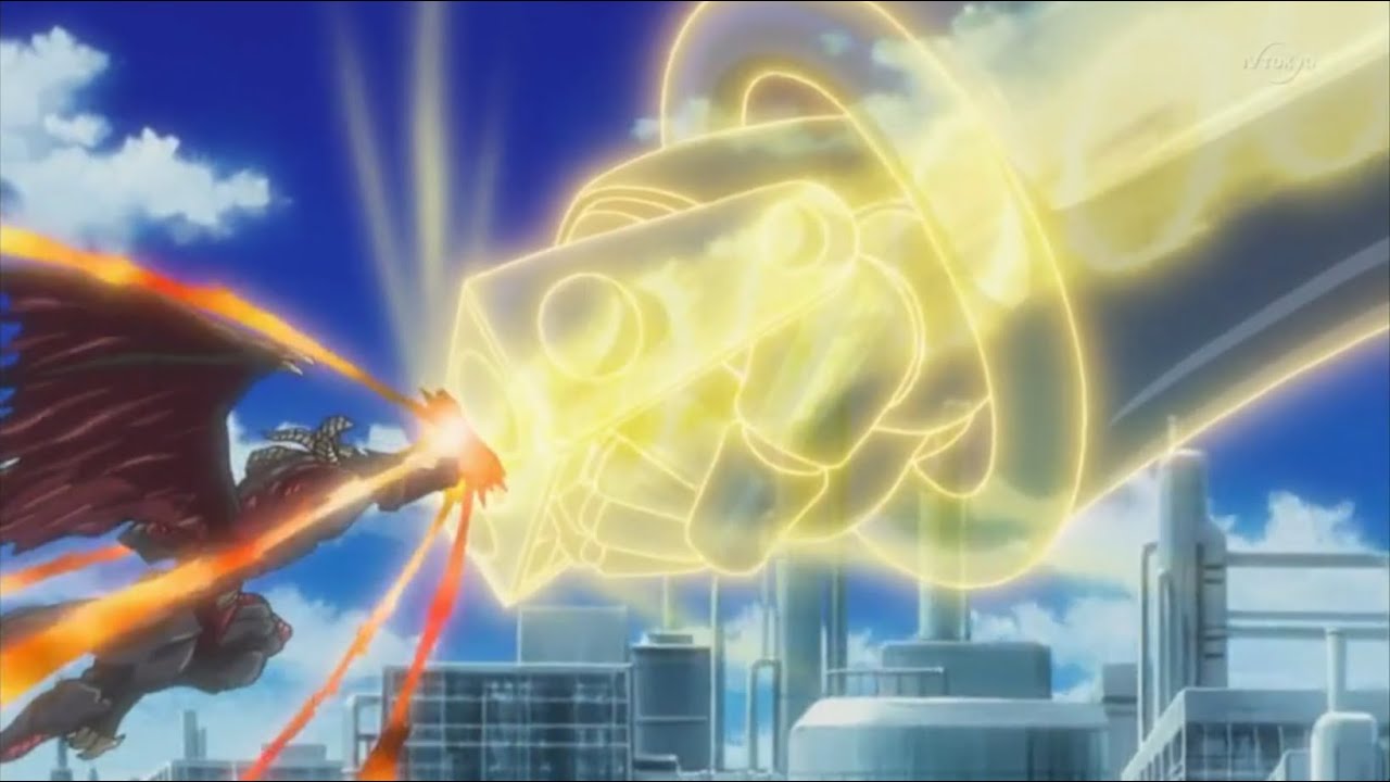 Yusei/Junk Warrior vs Jack/Red Daemons Finale! SCRAP FIST!!!