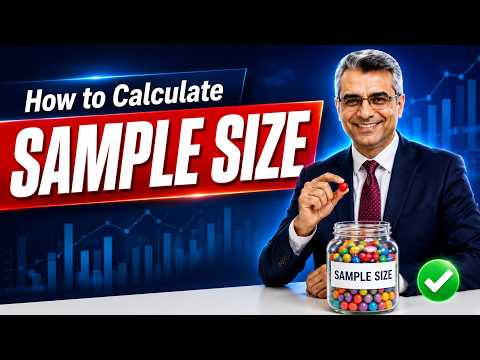 ✅ How to Calculate Sample Size for Research (Practical Rules & Real Examples) 🎯🎓