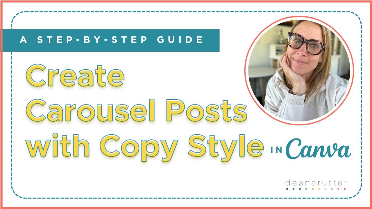 Create Carousel Posts with Copy Style Tool in Canva - YouTube