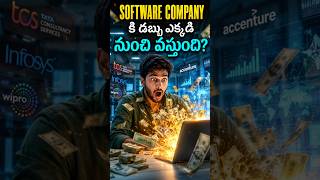 Software Companies Money Ela Sampadisthayi? 🤯 #SoftwareCompanies #BusinessModel